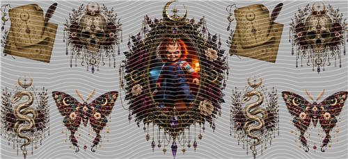 16oz Halloween-J 1006
